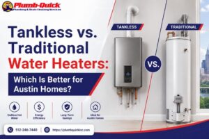 Tankless vs. Traditional Water Heaters