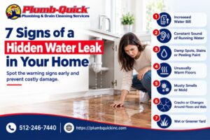 7 signs of a hidden water leak in your home